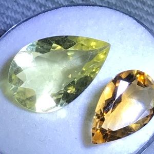 6.30 ct Natural Yellow Citrine Gemstone Lot